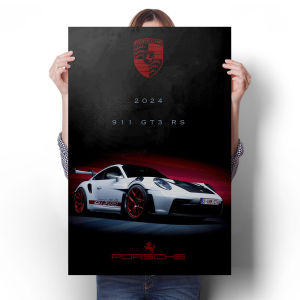 Modern Minimalist Ferrari McLaren Luxury Car Poster Wall Art Decorative Painting University Dormitory Birthday Gift Sticker