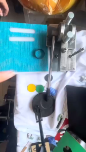 Manual die-cutting machine rocker arm type press small cutting machine leather cutting machine 180*120mm