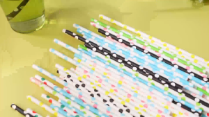 Ống hút giấy nhiều mẫu Tropical Straws tcd25