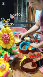 กระทงอาหารปลา กระทงแฟนซี แพค16 อันขนาดกว้างสุด 8-9 นิ้ว สูง 3-4 นิ้ว คละสี