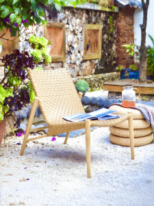 ZIYE | Comfortable Rattan Chair Leisure Sofa for Balcony and Garden