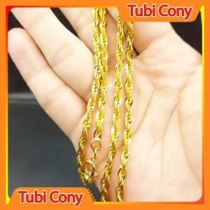 Dây chuyền nữ mạ vang D224-161 - UA Tubi Cony khóa trái tim -Phong cách trẻ trυng - Đi chơi rất đẹp