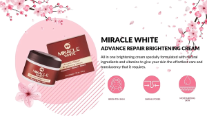 【🔥Buy 3 get 1 free for limited time promotion】100% Original Miracle Whitening Advange Repair Brightening Cream 50g Miracle White Cream EXP:2026