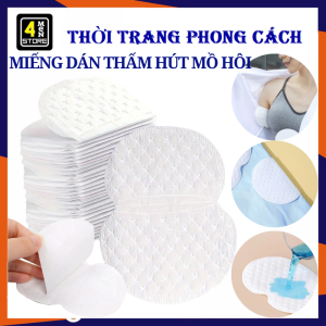 SET 10 Miếng Dán Thấm Hút Mồ Hôi Nách Hiệu Quả - Giấy Thấm Mồ Hôi Mềm Mịn Khô Thoáng Tiện Lợi - Miếng Lót Ngăn Mùi