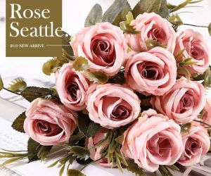 Bunga Mawar Duri Persian x6 Artificial BG134