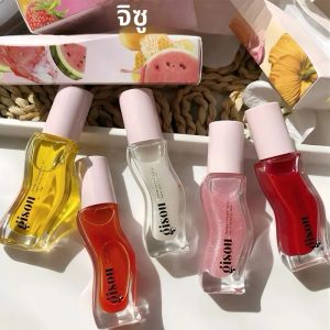 Gisou Original Moisturizing Lip Balm Lip Oil Gloss ดูแลริมฝีปาก Benetitnt สําหรับริมฝีปาก Plumping Exfoliating Plumping Gloss Oil