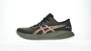 ASICS Women GEL-CUMULUS 27 GTX Running Shoes in Brown Stone/Dark Pink Clay