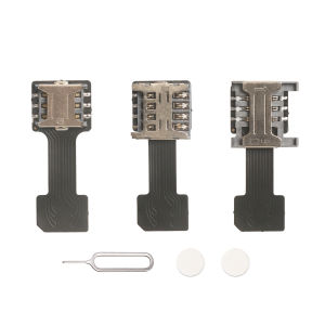 Universal TF Hybrid Sim Slot Dual Sim Card Adapter Micro SD Extender Nano Cato Android Phone