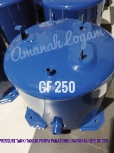pressure tank/tangki pompa panasonic (national) tipe GF 250
