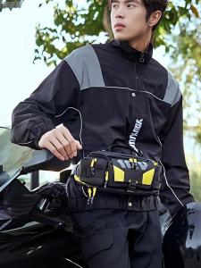 กระเป๋าคาดเอวสำหรับขี่มอเตอร์ไซค์กันฝน กระเป๋าใส่ของสำหรับขี่มอเตอร์ไซค์บนทางพื้นราบตลอดทั้งปี กระเป๋าใส่ของกันน้ำสำหรับขี่มอเตอร์ไซค์