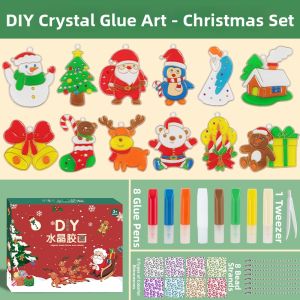 JINGQING | No-bake Glass Painting Kit Children
