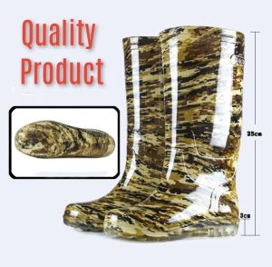 Kasut sawah bendang tinggi 38cm/Kasut getah kebun/High quality waterpoorf rain boots(ready stock)