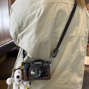 สายสะพายกล้องถักแบบดิจิตอลสำหรับ DSLR ที่ปรับระดับความสูงได้ สายรัดไหล่แบบสะพายข้าง แบรนด์ 001