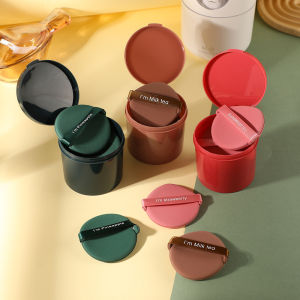 7Pcs Boxed Makeup Puff Set Round & Waterdrop Shape For Foundation BB Cream & Cushion Wet & Dry Use Ultra Soft Latex-Free Sponge No Absorbent Powder