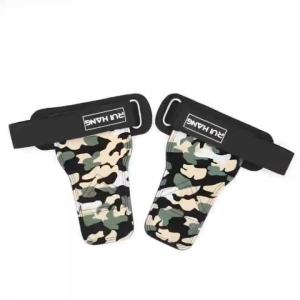 新款健身硬拉助力带男女防滑牛皮手掌吊单杠引体向上辅助带加强版New fitness deadlift power straps for men and women non-slip cowhide palm hanging horizontal bars pull-up assist belts reinforced version