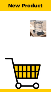 Stora Halve Dish Rack 3tier Rak Piring 3tingkat Aluminium Warna Hitam Storage Halve Dilengkapi Tray Penampung Air