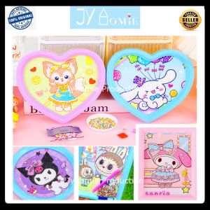 Craft Kits Art Craft Sticker Art Craft Kuromi Labubu DIY Art Craft Kids Activity Montessori Art Mainan Art Mainan Craft Mainan Kanak Kanak
