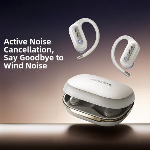 Philips | Philips TAT4759 Bluetooth Earphones ANC Noise Reduction Wireless Ear-Hanging Sports Running Mens Open Type Non-In-Ear