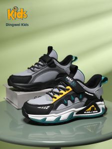 DINGWEIDI | Spring New Boys Running Shoes Large Size Leather