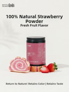 WHITE ISLAND | Natural Strawberries Powder for Baking Consumable at Home