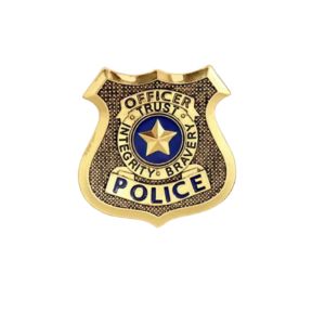 Disney | Zootopia Zootropolis Metal Badge Brooch Judy Hopps Police Pin for Women Men Lapel Pin Jewelry * 