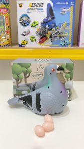[KST] Burung Bertelur Jalan Otomatis | Mainan Boneka Robot Burung | Kado Ulang Tahun Anak