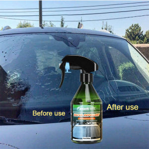 Car Glass Ceramic Coating - Hydrophobic Coating Waterproof Acid Rain and Watermarks Remover for Car Ceramic Spray Coating for Car Glass Cleaner Window Multipurpose for Mirror Cleaning of Motorcycle Helmet Windshield Rainproof Spray Prevent Mist Rain
