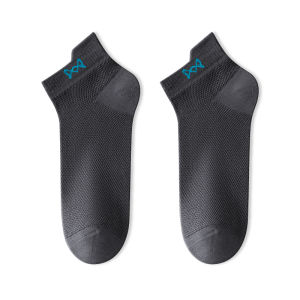 MiiOW | 10A Antibacterial Pure Cotton Breathable Mens Summer Thin Sports Socks Anti-Odor Sweat Absorbent New Style Short socks