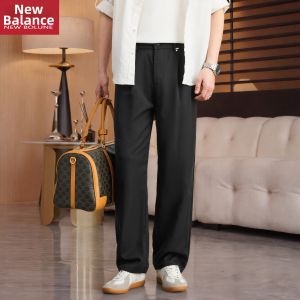 NEW BOLUNE | Vintage Stylish Lightweight Slim Straight Summer Linen Pants