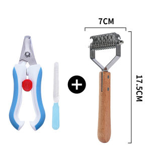 Dog Fur Remover Comb Large Breed Cat De Shedding Tool Gold Retriever Tosa Inu Hair Removal Dog Grooming Tool De Tangle Knife
