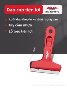 DELIXI Electric | Dao Cạo Vệ Sinh Để Loại Bỏ Bột Trét Tường