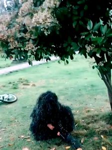 💥Malaysia Ready Stock💥5PCS kids Ghillie Suits child Camouflage Tactical Army Jungle Military Tactical Suit Tops Pants Ha