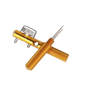 Metal Fishing Hook Tying Device Quick Double Needle Baitcasting Tool Manual Fishing Line Knotter Non-electric under 50 Yuan