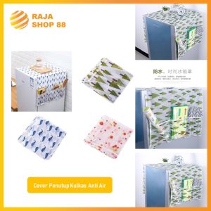 Cover Kulkas Taplak Penutup Atas Kulkas Alas Lemari Es Kantong Pouch Waterproof Multifungsi
