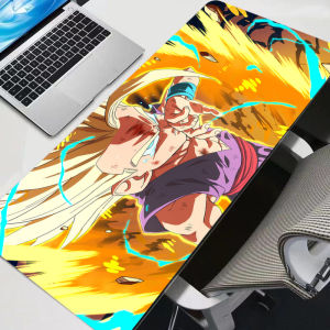 Bandai | Tấm Lót Chuột Chơi Game Cỡ Lớn Dragon Ball Anime Chất Liệu Cao Su Tốc Độ Cao Kèm Tấm Lót Bàn Phím Viền Chắc Chắn Dành Cho Game Thủ