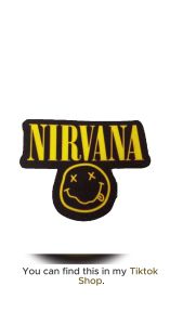 NIRVANA BAND IRON ON PATCHES: A Stylish & No-Sew Solution