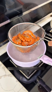 Giỏ Lưới Inox Chiên Nhúng Đa Năng - Vợt Đồ Chiên Nhúng Rau Vớt Mì