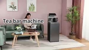 Lecon Vertical Smart Water Dispenser Hot and Cold Multifunctional Automatic Tea Bar Machine with Cabinet