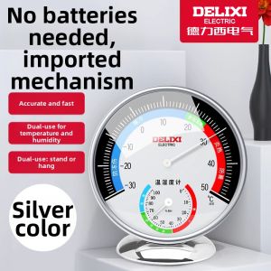 Delixi | High Precision Home-use Humidity and Temperature Meter