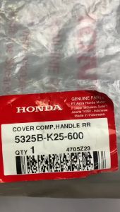 Cover Handle / Batok Bagian Belakang Honda Beat Fi Esp Non Idling Stop Ori Ahm 5325Bk25600