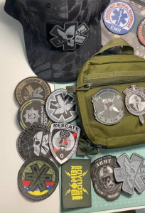 Patch Velcro dán in hình Tactic/Medic/Chiến Binh ( Hình in công nghệ Decal không có viền Gân ) - Poseidon.est2019