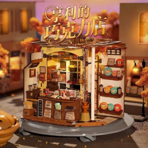 Rolife | Miniature Chocolate Shop DIY House Model Kit