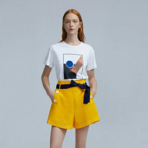 Summer Geometric Pattern T-Shirt