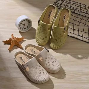GUOQI | Retro Waterproof Anti-slip Slipper