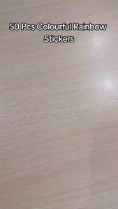 50pcs COLOURFUL RAINBOW Vinyl Decal Stickers bomb for laptop luggage motorbike