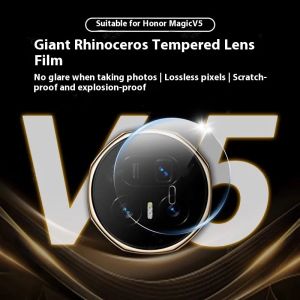 1-3Pcs 9H Claer Camera Cover Lens Tempered Glass For Honor Magic V5 Back Camera Screen Lens Protector Film For Honor Magic V5
