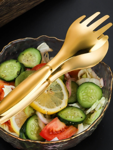 Thickened Food Grade 304 Stainless Steel BBQ Clamp Commercial Kitchen Food Clamp Anti-Scald Barbecue Meat Clamp for Cooking