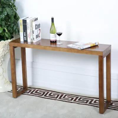 European-Style Living Room Solid Wood Console Tables Console Modern Minimalist Pieces Long Table a Long Narrow Table Decorative Partition