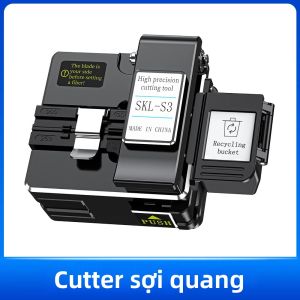 SAIVXIAN SKL-S3 Fiber Cleaver Công Cụ Cắt Cáp Dao Quang Có Độ Chính Xác Cao Cho FTTX Hot Melt Và Cold Cut