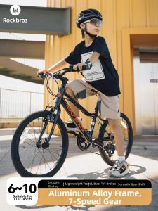 RockBros | Youth Mountain Bike Aluminum V-Brake Gear Shifting 20 inch